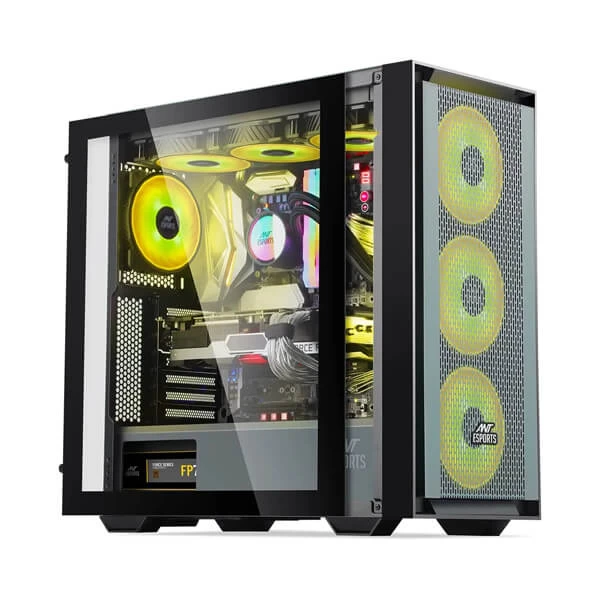Ant Esports 690 Air ARGB Cabinet (Black)