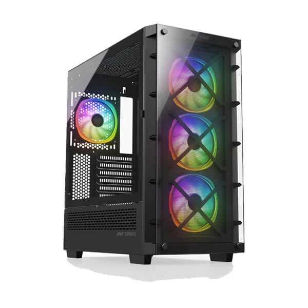 Ant Esports ICE-5000 RGB (E-ATX) Cabinet (Black)