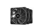 Ant Esports DARKFLOW 120mm 3-in-1 Case Fan Kit Black)