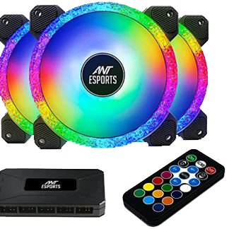 ANT ESPORTS Royale flow RF120 ARGB Fan Kit