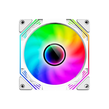 Ant Esports SCIFLOW 120mm Case Fan ARGB (White)