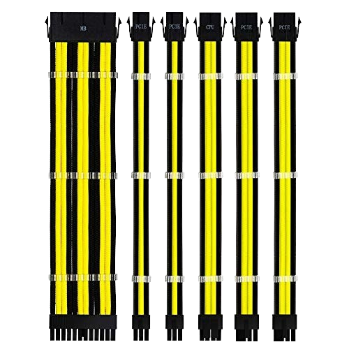 Ant Esports MOD Cable Set Black & Yellow