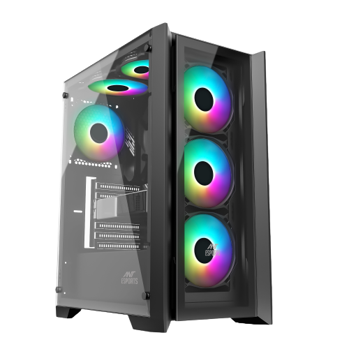 ANT ESPORTS CHASSIS ICE-170TG BLACK