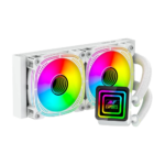 Ant Esports Iceinfinite -240 ARGB CPU Cooler with heatsink White