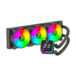 Ant Esports ICEFLOW-360 ARGB COOLER WITH BLACK TUBE