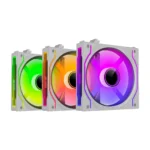 Ant Esports Fan CRYSTAFLOW (12MM 3 IN 1 FAN KIT ARGB) white
