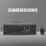 Ant Esports MKWM2023 Wireless Keyboard & Mouse Combo ( Black ) (R-41211141)(ETA-SD-20221009069)(ETA-SD-20221009067)