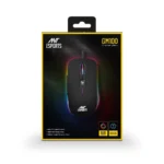 Ant Esports GM100 RGB Wired Optical Gaming Mouse - Black