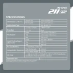 ANT ESPORTS CHASSIS 211 AIR (WHITE)