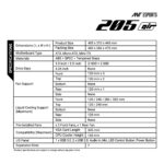 ANT ESPORTS CHASSIS 205 AIR WHITE