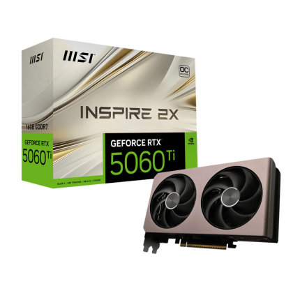 MSI RTX 5060 Ti Inspire 2X OC 16GB