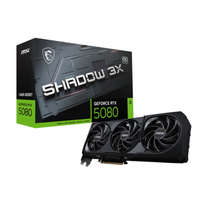 MSI RTX 5080 Shadow 3X OC 16GB